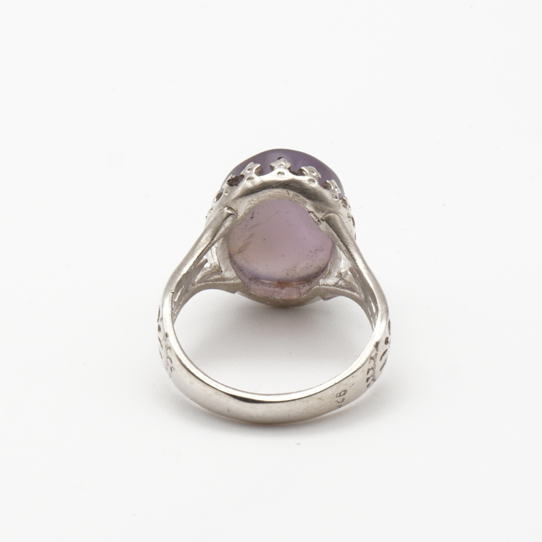 925 Silber Herrenring mit echtem Jemen Achat - Aqeeq Yamani