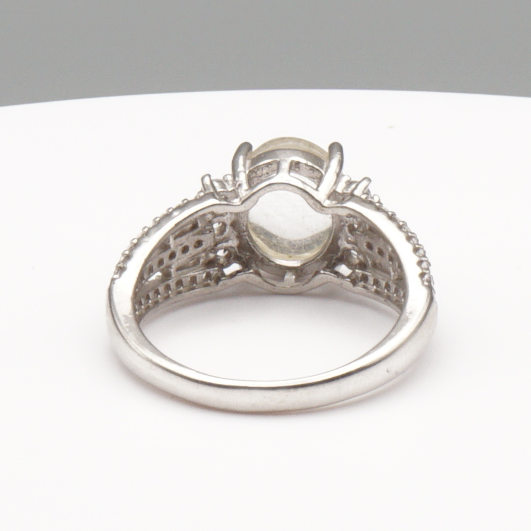 925 Silber Damen Ring mit Bergkristall aus Najaf - Durr al Najaf