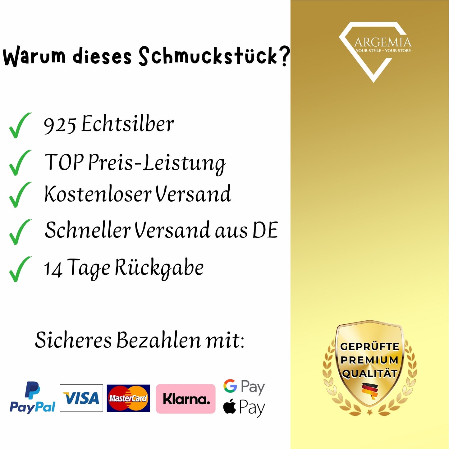 925 Silber Herrenring mit grünem Zirkonia