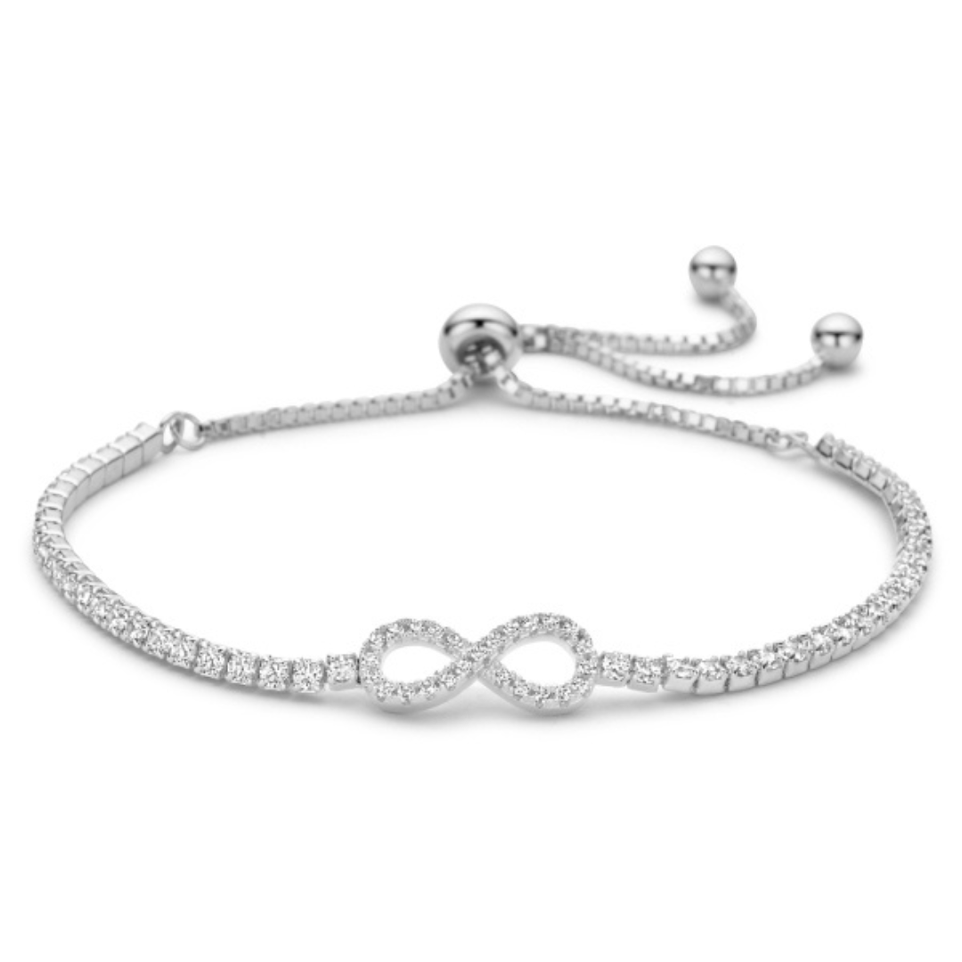 925 Silber Damen-Set – Halskette + Armband + Gratis Etui + Schmuckbox