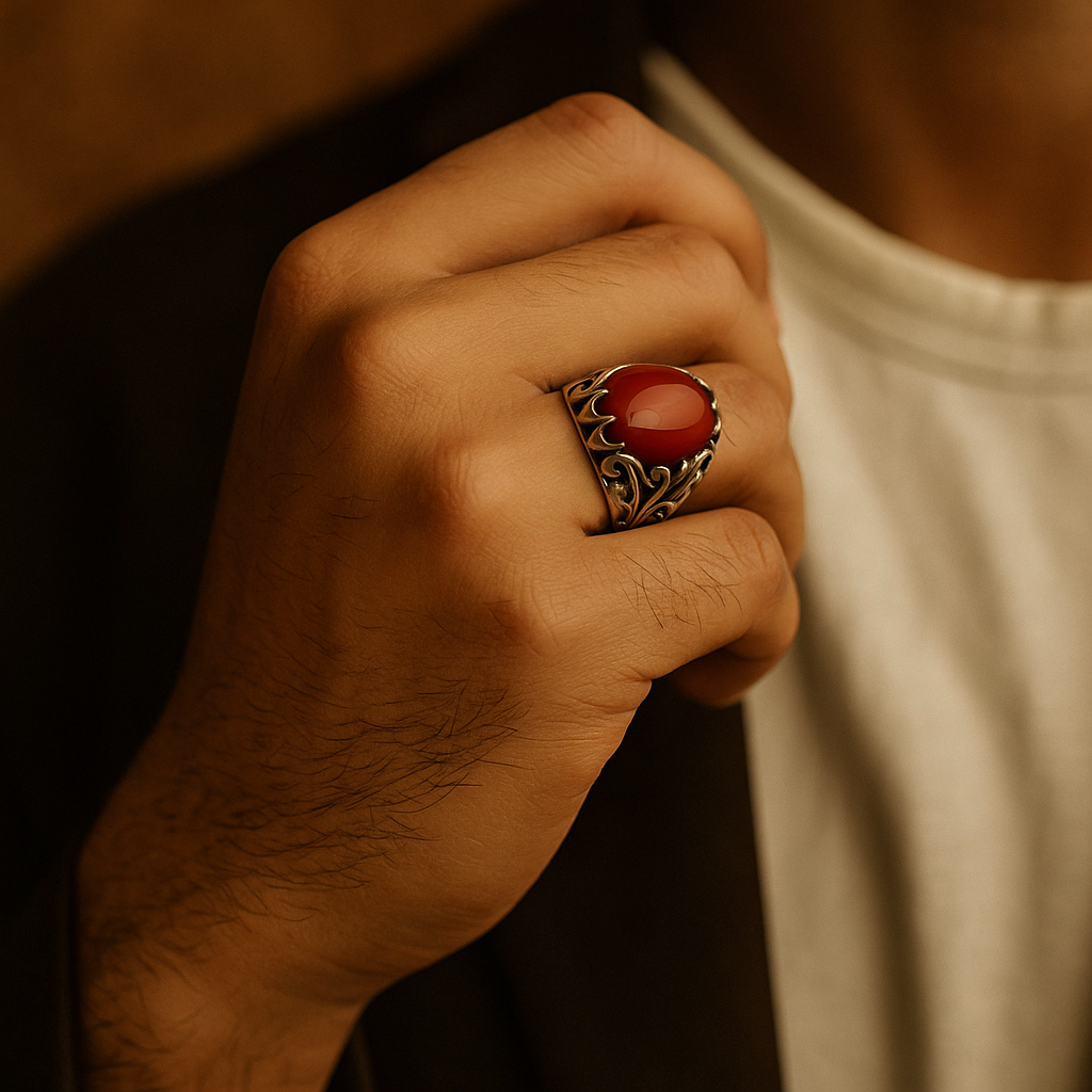 Herrenringe mit Edelsteinen