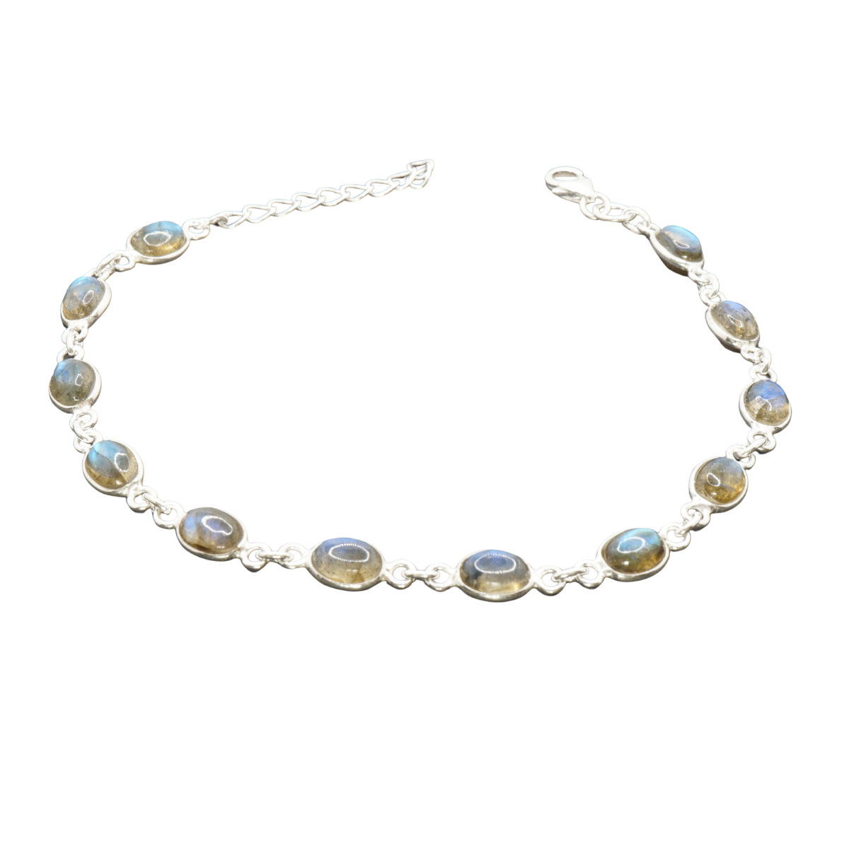 Labradorit Armband aus 925 Silber – Mystisch. Elegant. Edel.