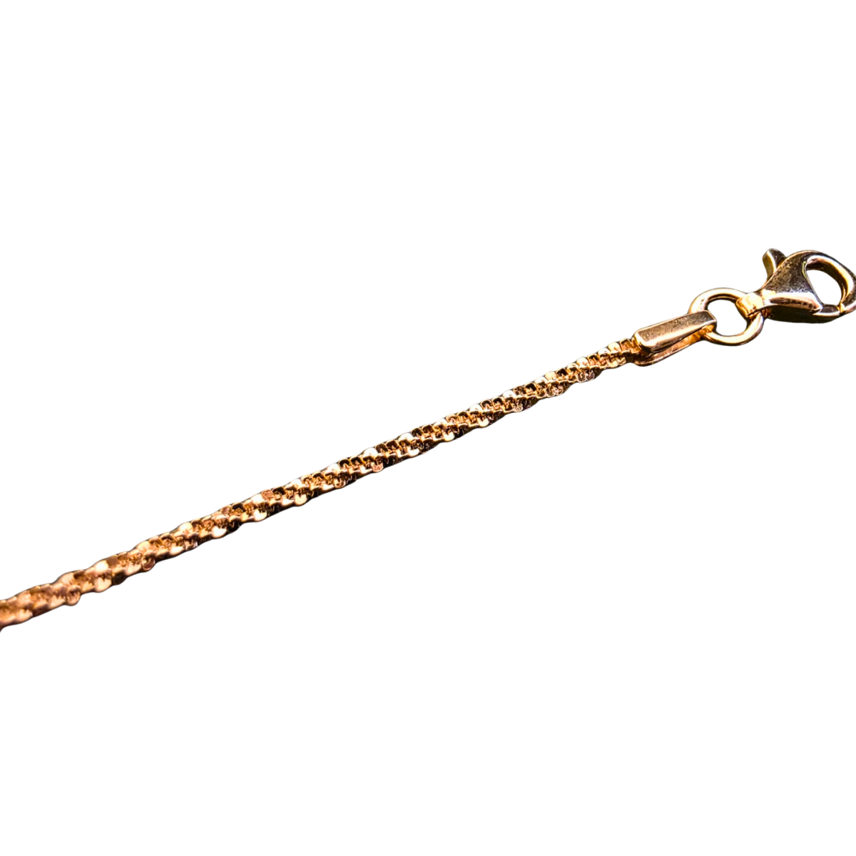 Vergoldete Schlangenkette aus 925 Sterling Silber