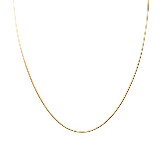 Vergoldete Damenkette aus 925 Sterling Silber