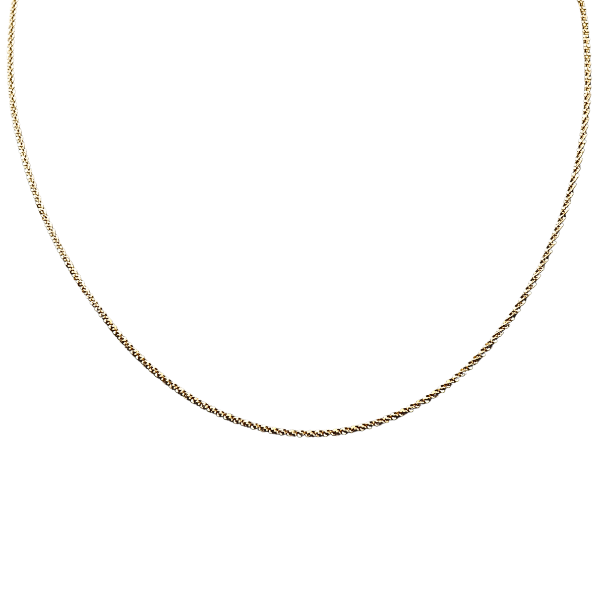 Vergoldete Schlangenkette aus 925 Sterling Silber