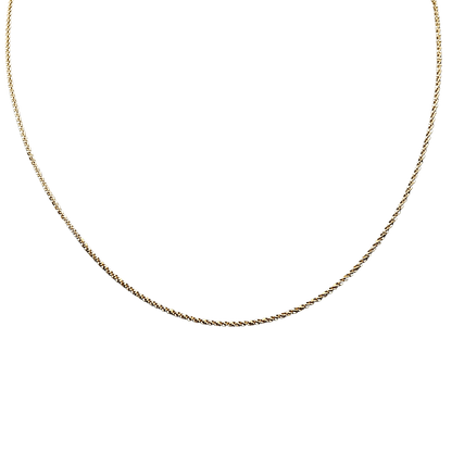 Vergoldete Schlangenkette aus 925 Sterling Silber