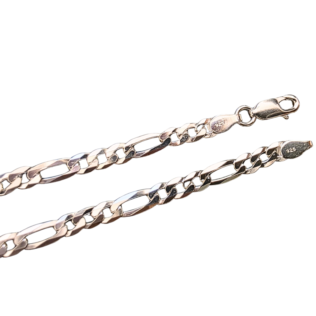 Figaro Halskette aus 925 Sterling Silber – 5 mm