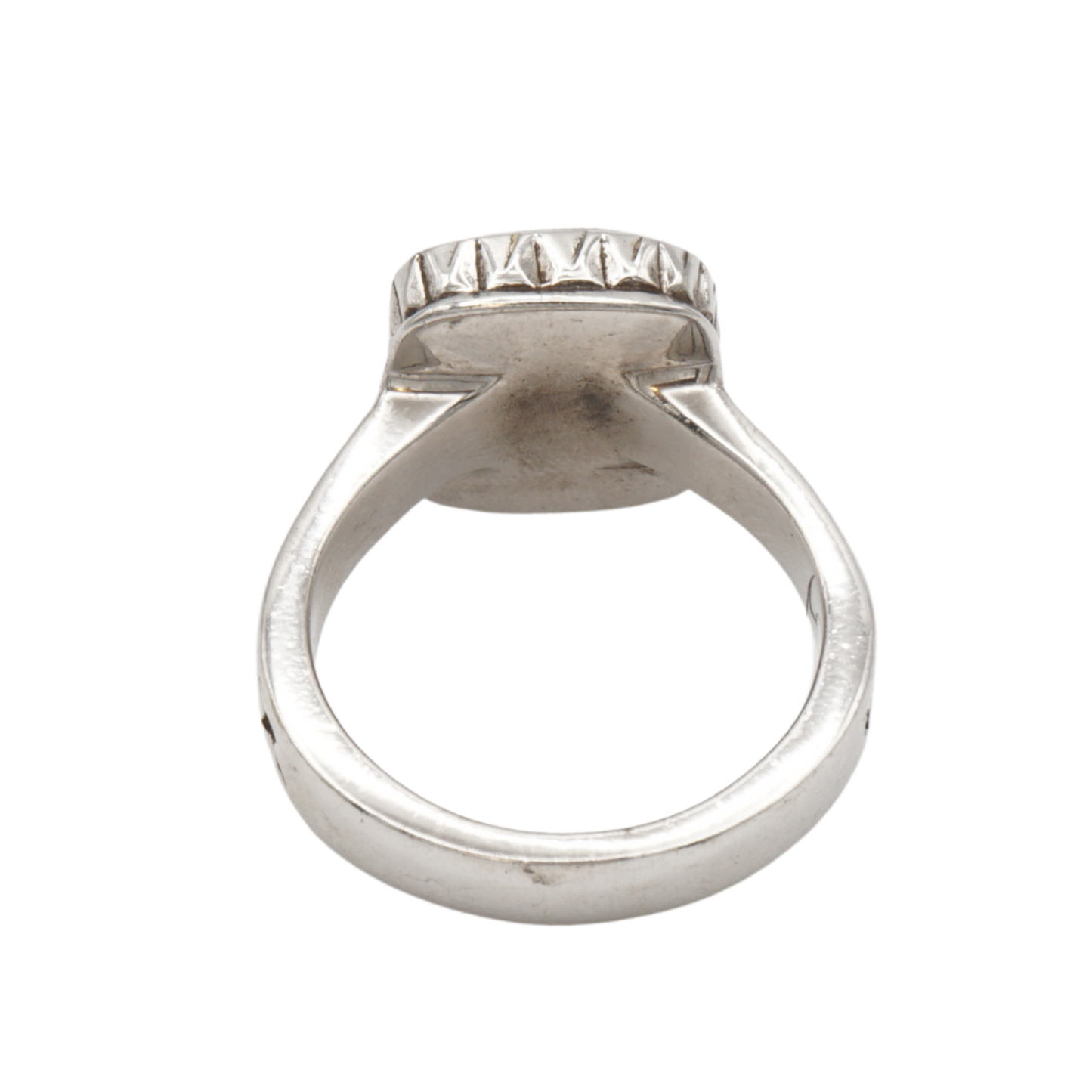 925 Silber Herren Aqeeq Ring Yamani - Jemen-Achat  - Massiv
