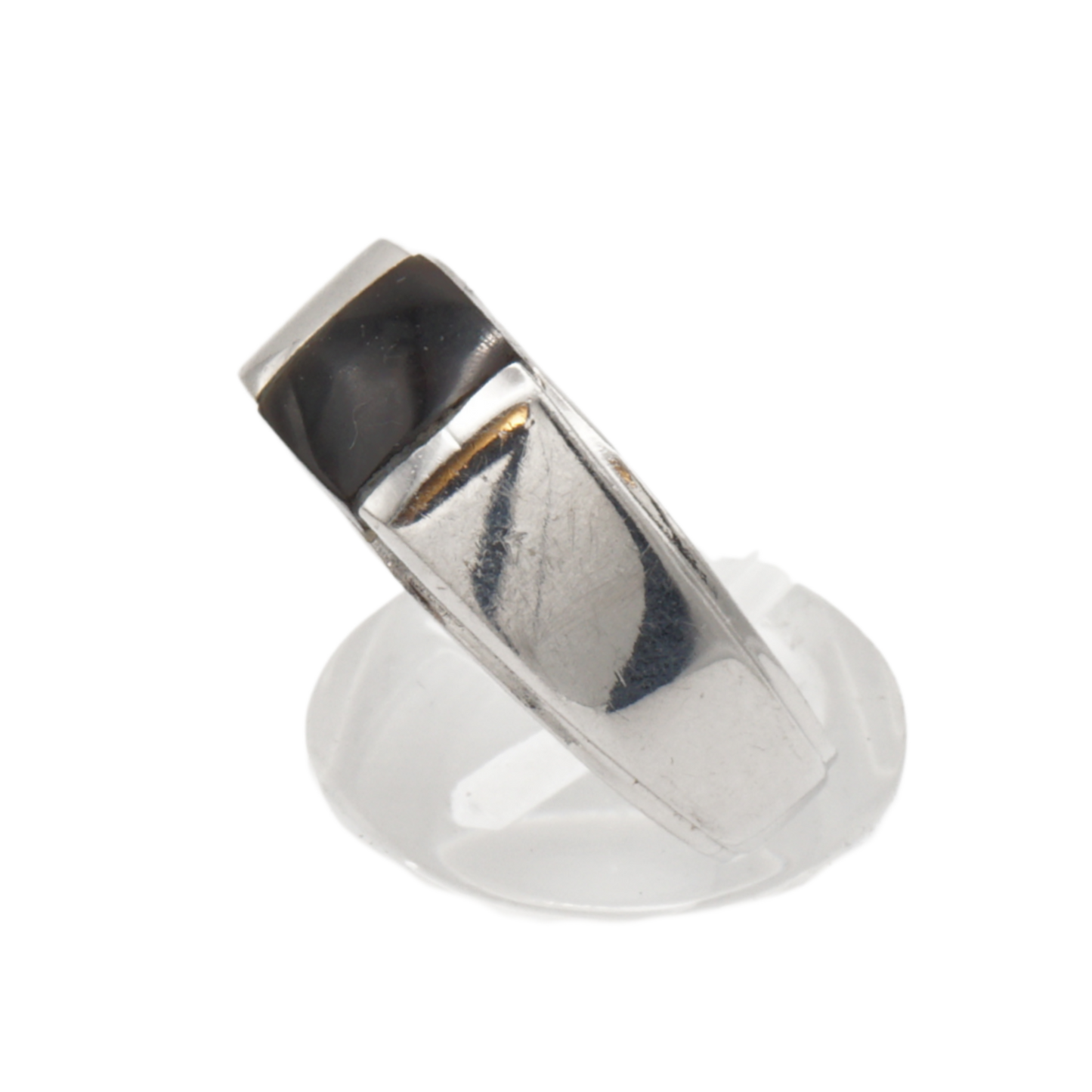 925 Silber Herren Aqeeq Ring Yamani - Jemen-Achat