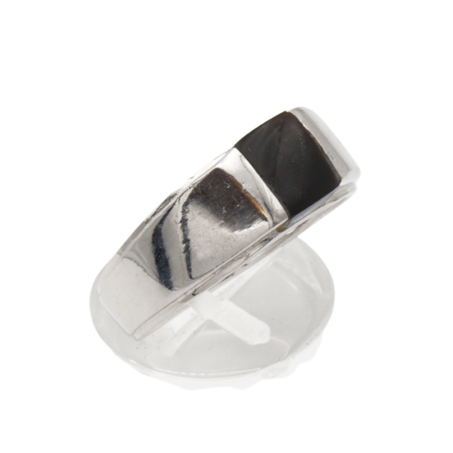 925 Silber Herren Aqeeq Ring Yamani - Jemen-Achat