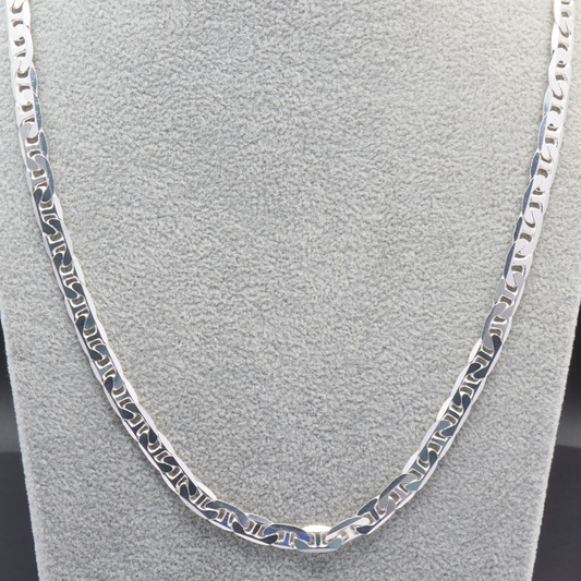 Stegpanzer Halskette – 925 Sterling Silber – 3 Varianten