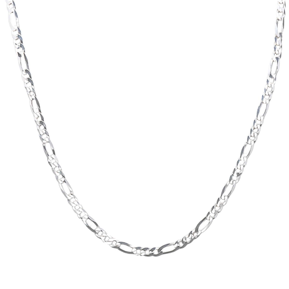 Figaro Halskette aus 925 Sterling Silber – 5 mm