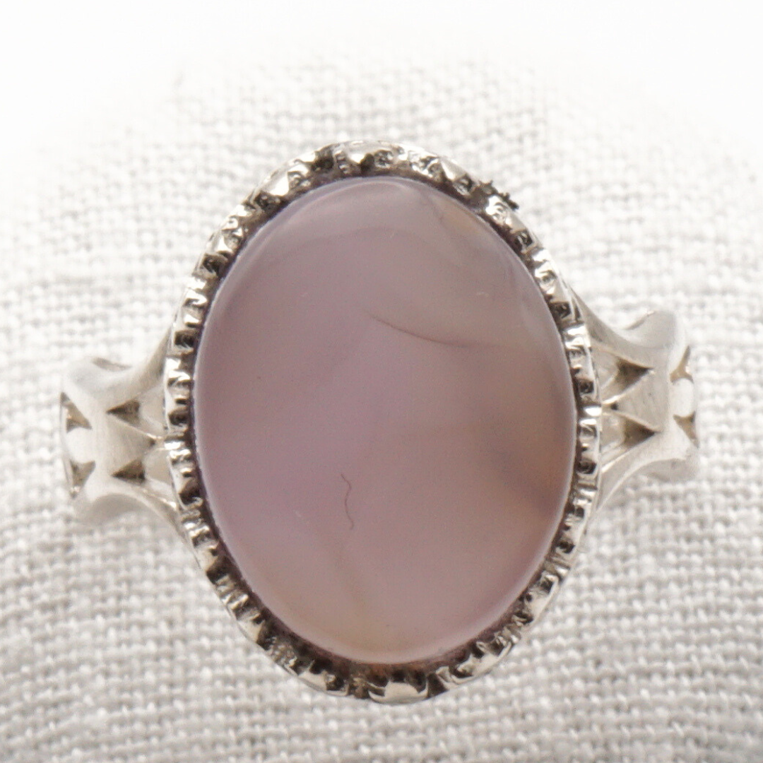 925 Silber Herrenring mit echtem Jemen Achat - Aqeeq Yamani