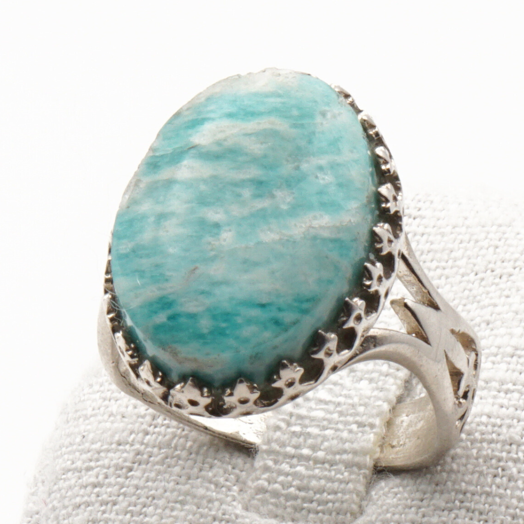 925 Silber Herrenring mit seltenem Jemen Achat - Aqeeq Yamani