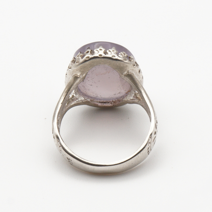 925 Silber Herrenring mit echtem Jemen Achat - Aqeeq Yamani