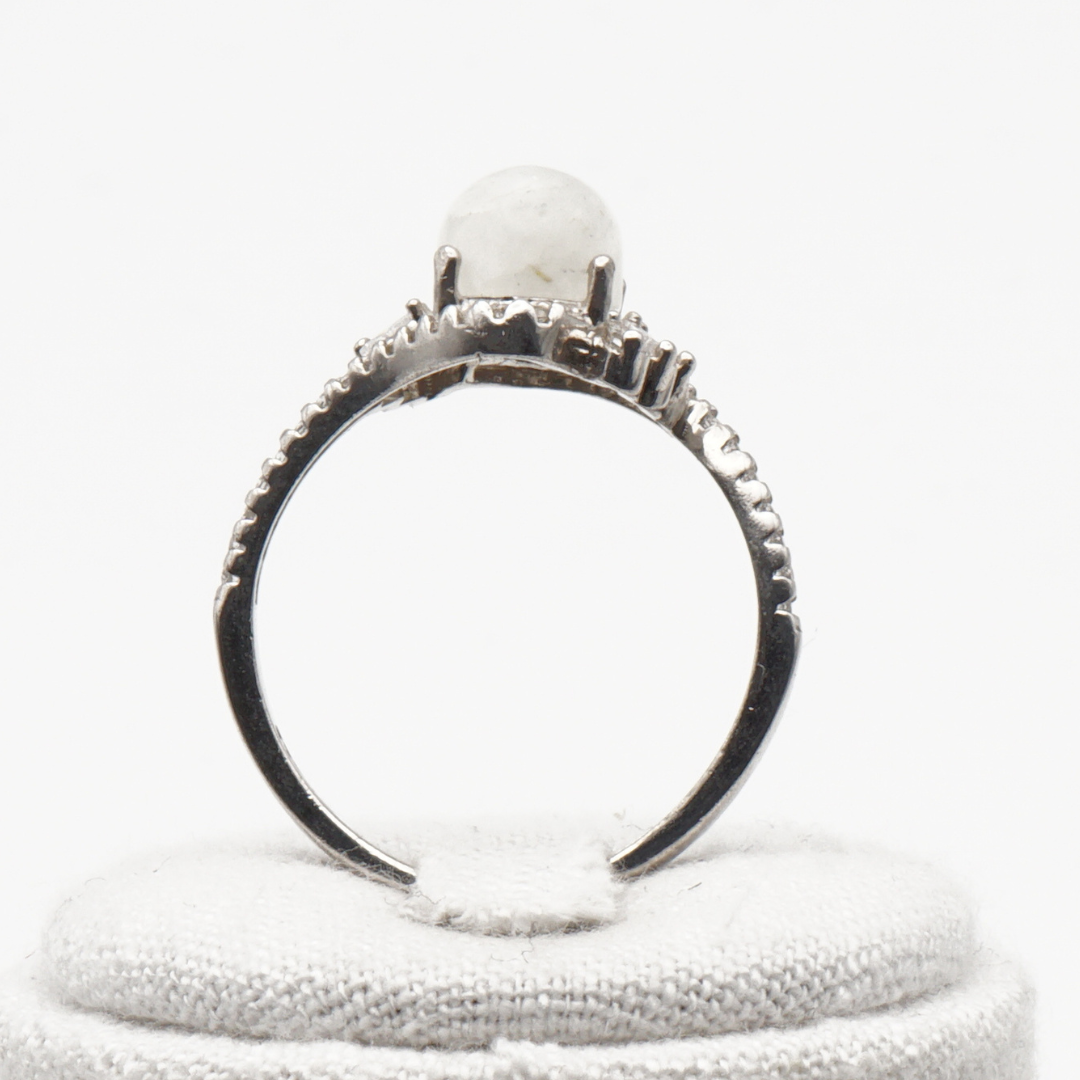 925 Silber Damen Ring mit Bergkristall aus Najaf - Durr al Najaf