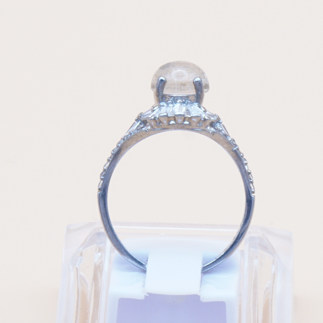 925 Silber Damen Ring mit Bergkristall aus Najaf - Durr al Najaf