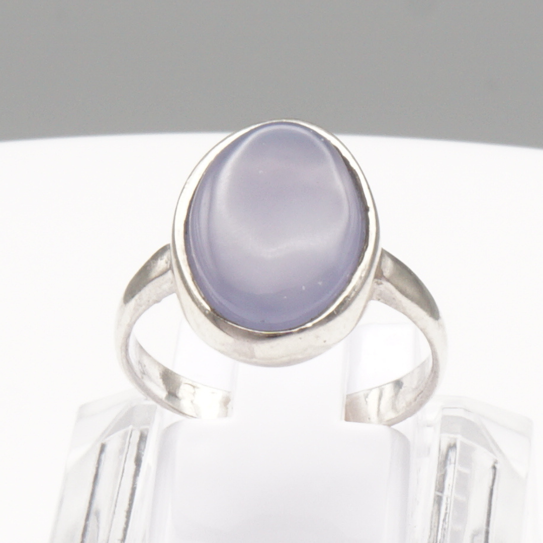 925 Silber Damen Ring mit Jemen Achat - Aqeeq Yamani