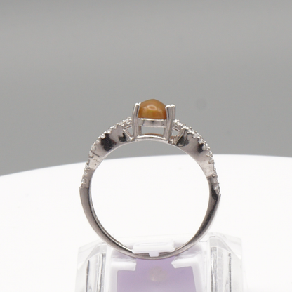 925 Damen Ring mit echtem  äthiopischen Edel Opal