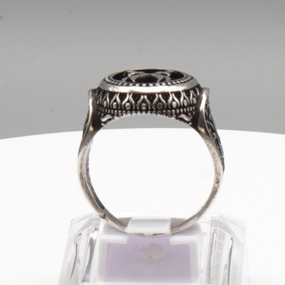 925 Silber Herrenring – Zulfiqar (Imam Ali Schwert)