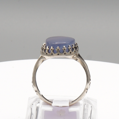 925 Silber Herrenring mit echtem Jemen Achat - Aqeeq Yamani