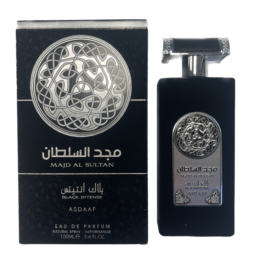 Asdaaf Majd Al Sultan Black Intense Eau de Parfum 100 ml - Unisex
