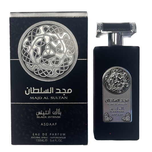 Asdaaf Majd Al Sultan Black Intense Eau de Parfum 100 ml - Unisex