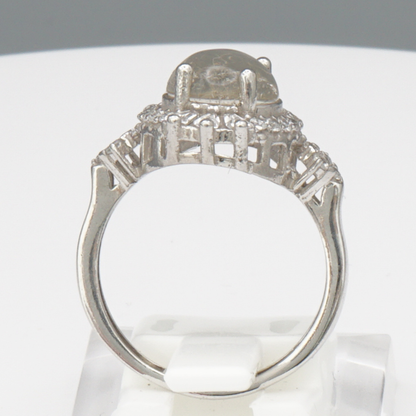 925 Silber Damen Ring mit Bergkristall aus Najaf - Durr al Najaf