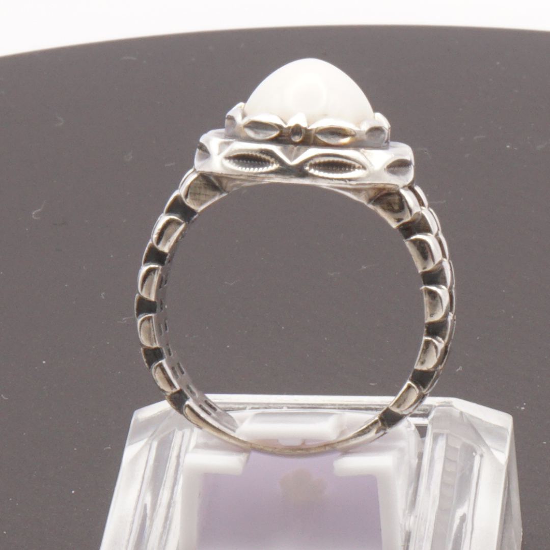 925 Silber Herrenring Opal / Edelopal - Handarbeit - Massiv